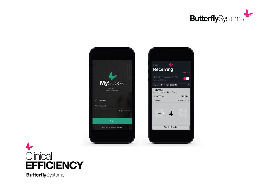 the Butterfly Systems app on phones the Butterfly Systems app on phones